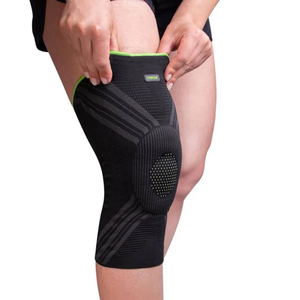 Joelheira Mercur Performance Preta G - 3