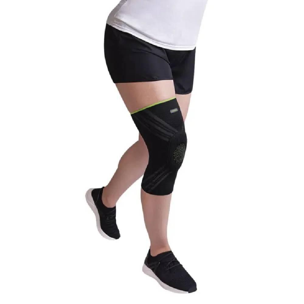 Joelheira Mercur Performance Preta G - 4