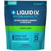 Suplemento Alimentar Liquid Iv Hydramulti Sabor Limão 16 Sachês De 16g - 2