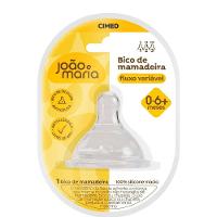 Bico Para Mamadeira João E Maria Fluxo Variável Com 1 Unidade - 1