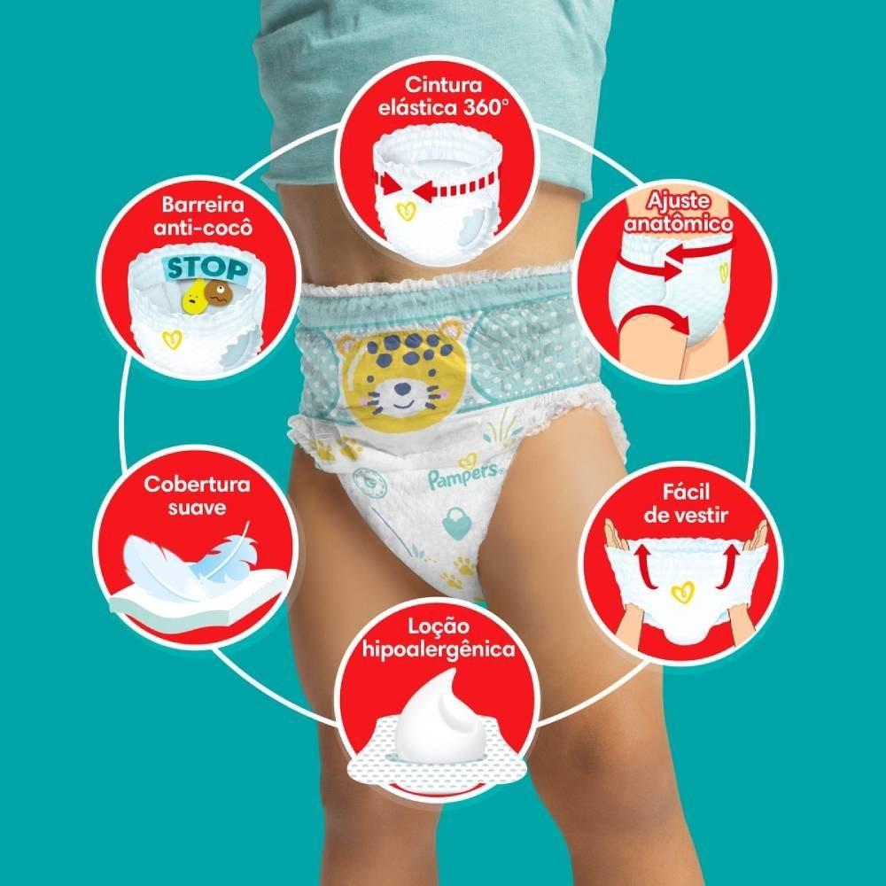 Fralda Pampers Pants Mega Ajuste Total Xxxg 20 Unidades - 2