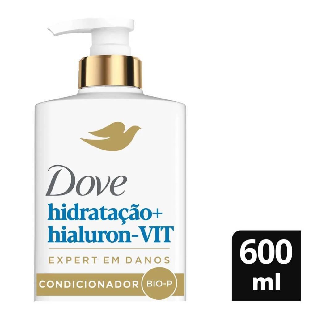 Condicionador Dove Hidratação + Hialuron-vit Expert Em Danos 600ml - 1