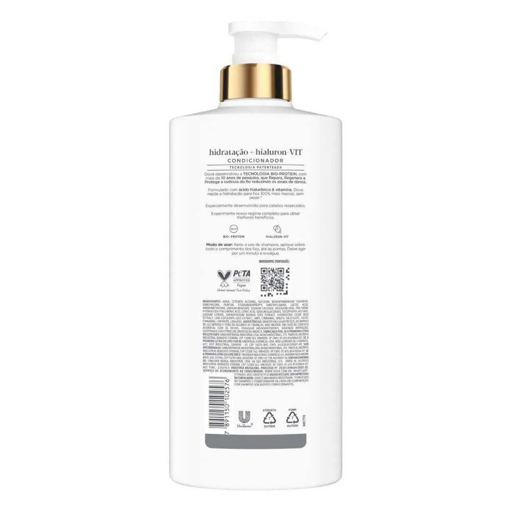 Condicionador Dove Hidratação + Hialuron-vit Expert Em Danos 600ml - 3