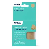 Bandagem Elástica Autoaderente Cor Bege 7,6cmx4,5m Panvel - 1