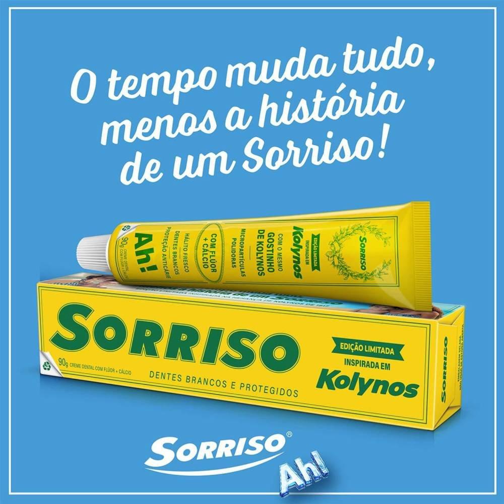 Creme Dental Sorriso Kolynos Edição Limitada 90g + Latinha - 4