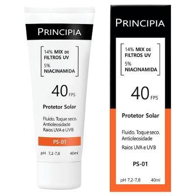 Protetor Solar Facial Principia Ps-01 Fps40 40ml