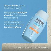 Protetor Solar Facial Infantil Isdin Pediatrics Fusion Fluid Mineral Baby Fps50 50ml - 2