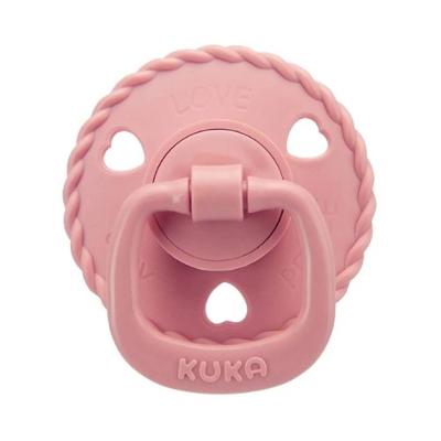 Chupeta Kuka Classic Rosa 6 Meses + Com 1 Unidade