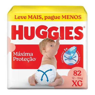Fralda Huggies Supreme Care Xg Max 82 Unidades