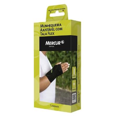 Munhequeira Mercur Com Tala Ajustável Flex Direita