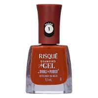 Esmalte Risqué Diamond Gel Divas No Poder Desfilando Em Milão Cremoso 9,5ml - 1