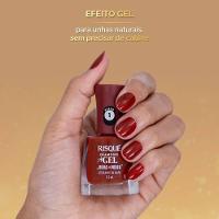 Esmalte Risqué Diamond Gel Divas No Poder Desfilando Em Milão Cremoso 9,5ml - 3