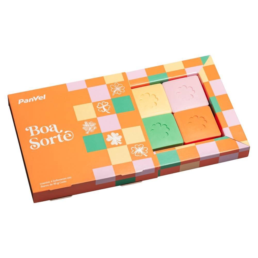 Kit Natal Panvel Boa Sorte Sabonete Em Barra 4 Unidades De 50g Cada - 4