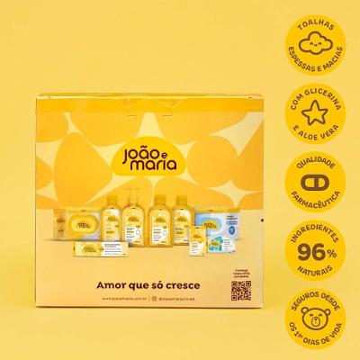 Kit Lenços Umedecidos João E Maria Glicerina Com Fragrância Leve 4 Pague 3 180 Unidades