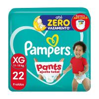 Fralda Pampers Pants Mega Ajuste Total Tamanho Xg 22 Unidades - 1