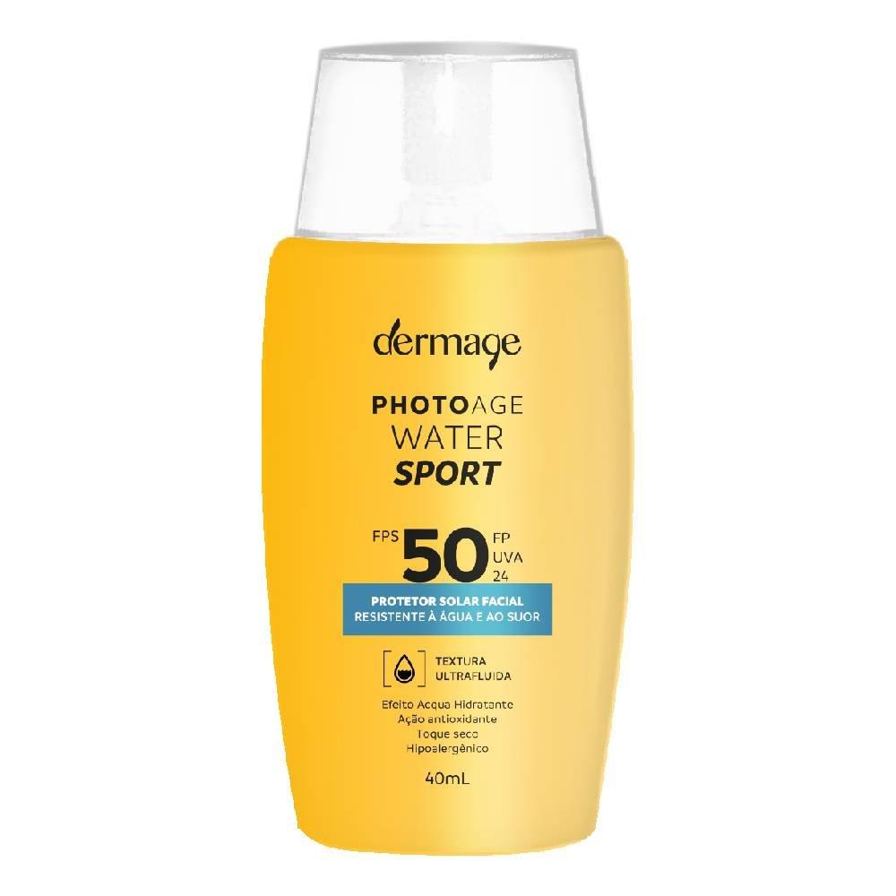 Protetor Solar Facial Dermage Photoage Water Sport Fps50 40ml - 1