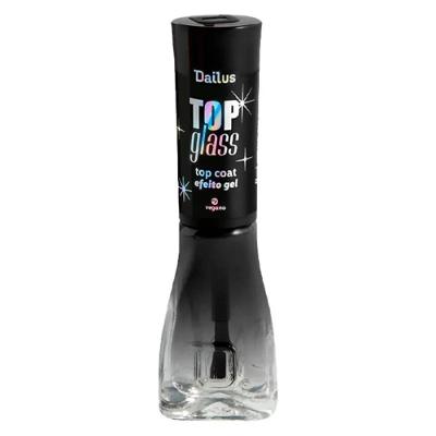 Esmalte Top Coat Dailus Glass Efeito Gel 8ml