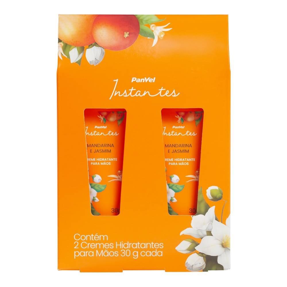 Kit Cremes Para Mãos Panvel Mandarina E Jasmin 2 Unidades De 30g Cada - Presente De Natal - 3