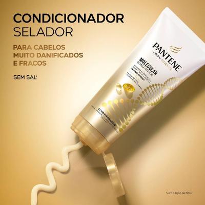 Kit Pantene Molecular Bond Repair Shampoo 300ml + Condicionador 150ml