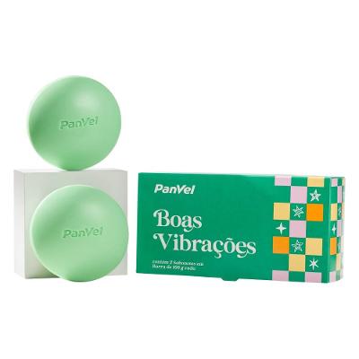 Kit Sabonete Em Barra Panvel Boas Vibrações 2 Unidades De 100g Cada - Presente De Natal