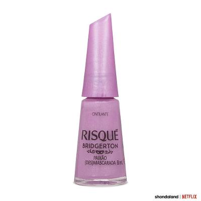 Esmalte Cintilante Risqué Bridgerton Paixão (des)mascarada 8ml