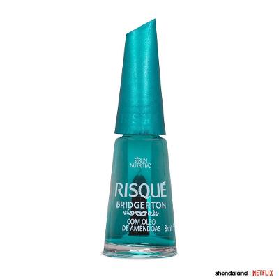 Sérum Nutritivo De Unhas Risqué Bridgerton Óleo De Amêndoas 8ml