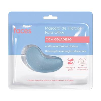 Máscara De Hidrogel Para Olhos Panvel Faces 3 Pares