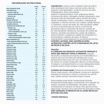 Kit Fórmula Infantil Aptanutri 3 Premium 4 Unidades 800g Cada