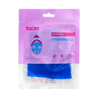 Máscara Facial Hidrogel Vitamina B3 Panvel Faces 1 Unidade