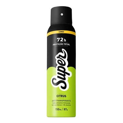 Desodorante Aerosol Cimed Super Citrus 150ml
