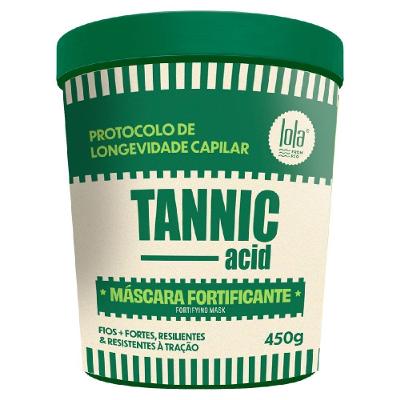 Máscara Capilar Fortificante Lola Cosmetics Tannic Acid 450g