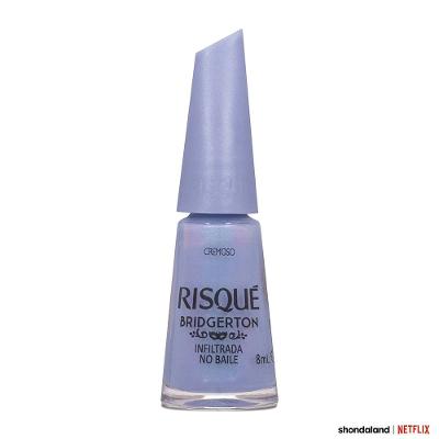 Esmalte Cremoso Risqué Bridgerton Cremoso Infiltrada No Baile 8ml