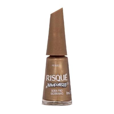 Esmalte Risqué & Lollapalooza Brasil Metálico Bora Pro Morrinho 8ml
