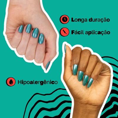Esmalte Risqué Lollapalooza Brasil Metálico Me Encontra No Letreiro 8ml