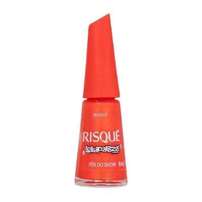 Esmalte Risqué Lollapalooza Brasil Metálico Pôr Do Show 8ml