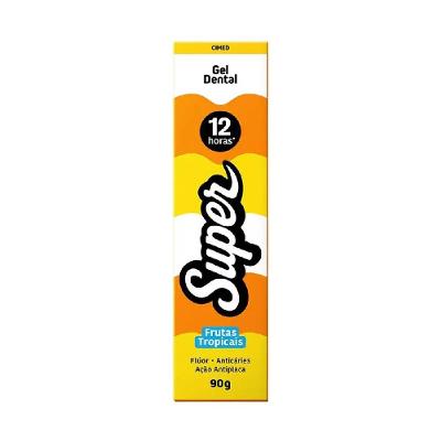 Gel Dental Super Frutas Tropicais 90g
