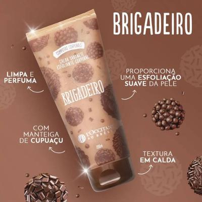Sabonete Esfoliante Corporal Loccitane Au Brésil Brigadeiro 200ml