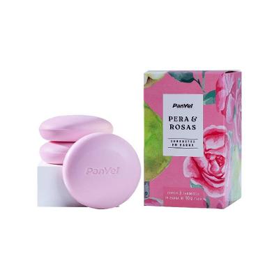 Kit Sabonetes Em Barra Trio Panvel 3 Unidades 90g - Dia Das Mães