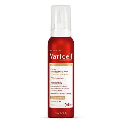 Espuma Para Pernas Cansadas Varicell Nanointense 150ml