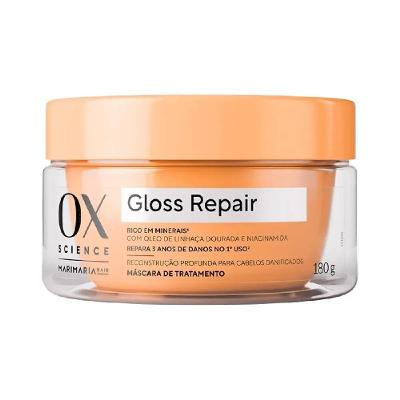 Máscara De Tratamento Ox Mari Maria Science Gloss Repair 180g