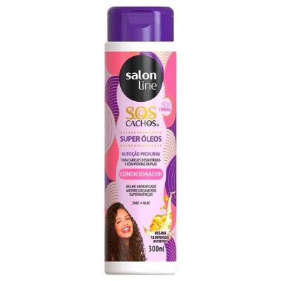 Condicionador Salon Line Sos Cachos Super Óleos 300ml