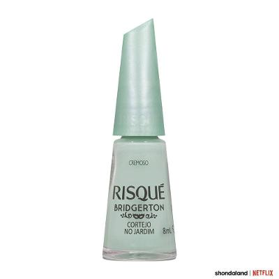 Esmalte Cremoso Risqué Bridgerton Cremoso Cortejo No Jardim 8ml
