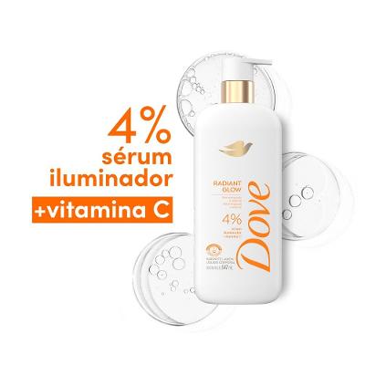 Sabonete Líquido Corporal Dove Radiant Glow 547ml