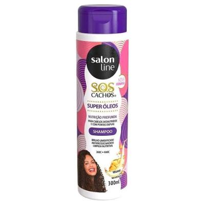 Shampoo Salon Line Sos Cachos Super Óleos 300ml