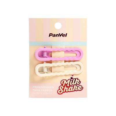 Kit 2 Passadores Para Cabelo Panvel Milkshake Rosa E Bege