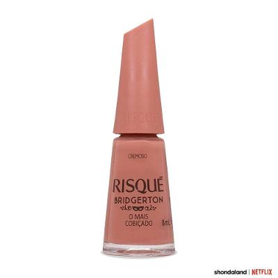 Esmalte Cremoso Risqué Bridgerton Cremoso O Mais Cobiçado 8ml
