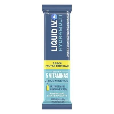 Suplemento Alimentar Liquid Iv Hydramulti Frutas Tropicais 16g