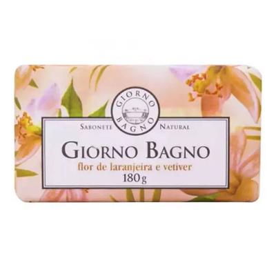 Sabonete Em Barra Giorno Bagno Flor De Laranjeira E Vetiver 180g