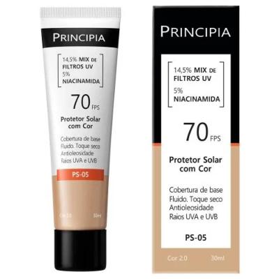Protetor Solar Facial Principia Ps-05 2.0 Fps70 30ml