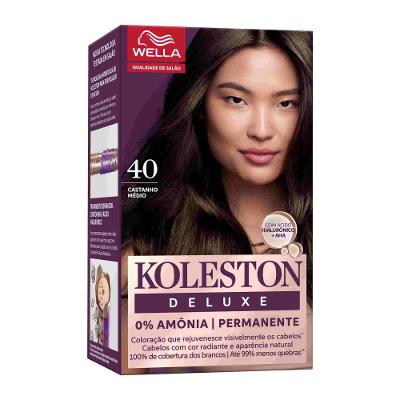 Tintura Koleston Deluxecastanho Médio 4.0